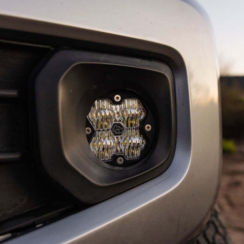 Toyota 4Runner Fog Light Kit - Baja Designs - Squadron Sport 2.0 - Clear - `10-`24